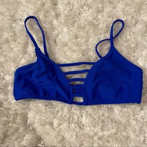 royal blue bikini top